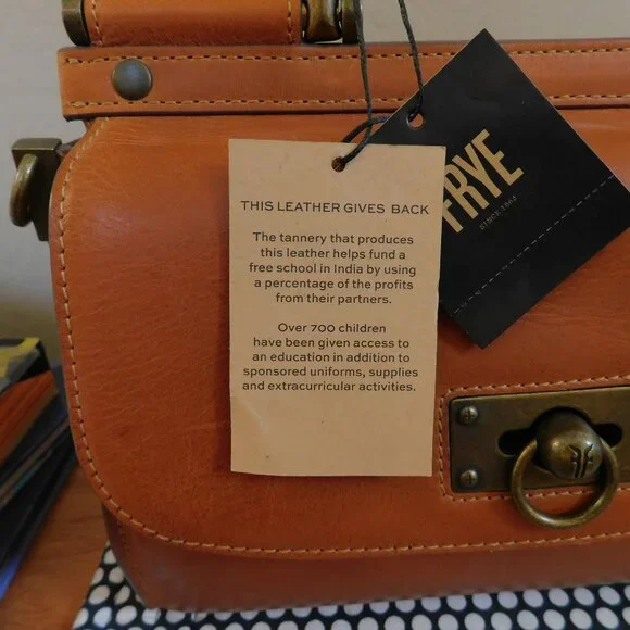 Frye Leather Satchel - Picture 10 of 16